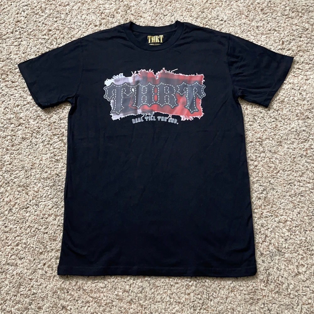 Street wear official men’s black T-shirt size